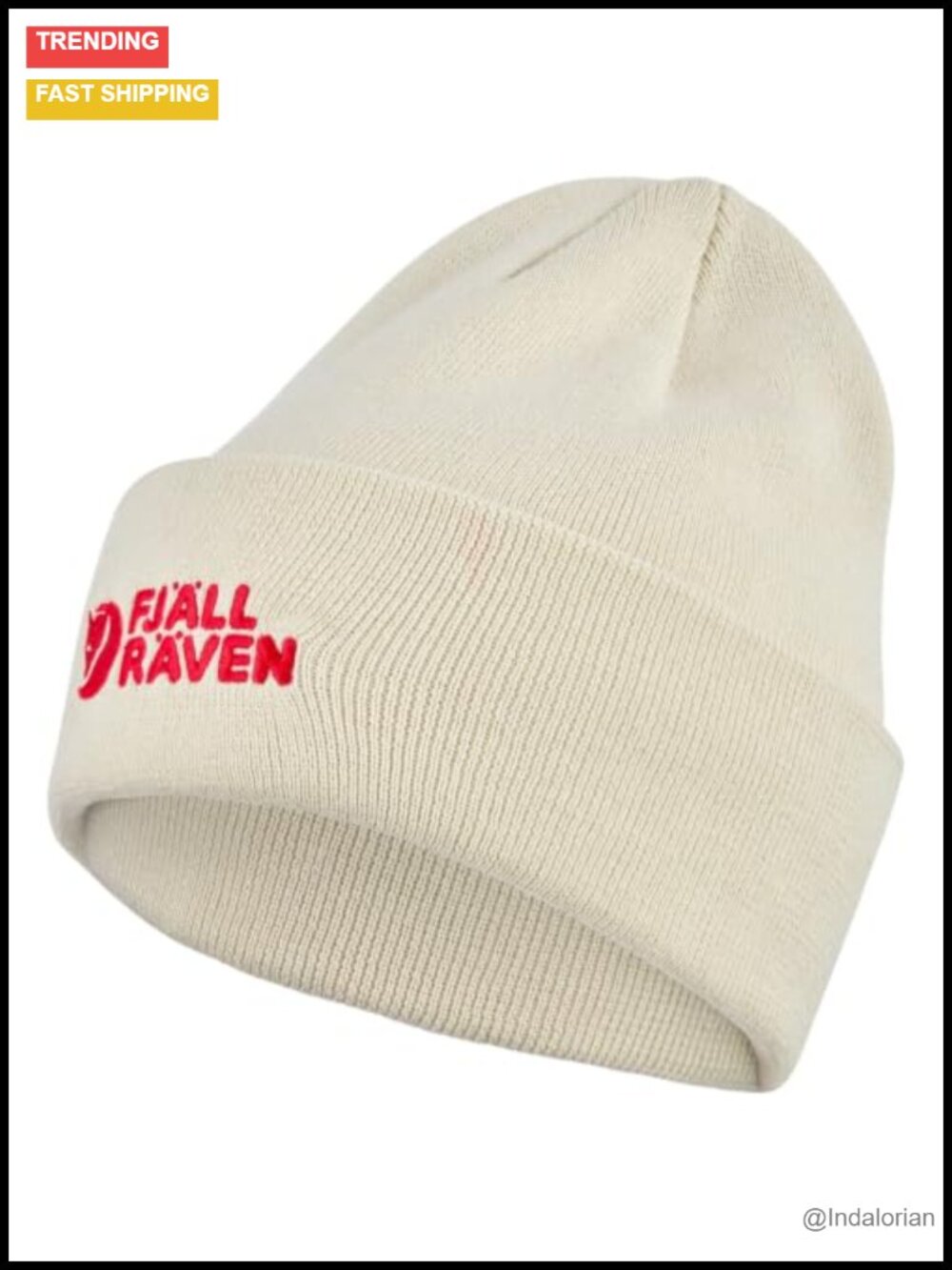 Men's Recycled Polyester Cuffed Beanie Mid-Height Knit Hat Warm Moisture Wicking